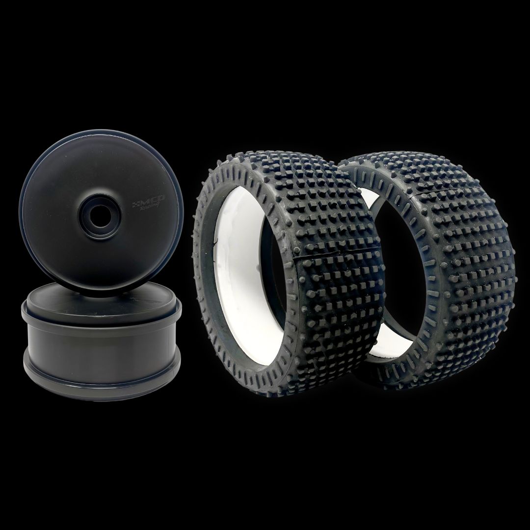 MCD Tyre 180 mm Micro Stud V2 + Wheel Sets (One pair)