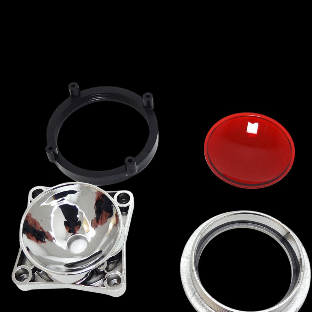 Grave Digger Complete Headlight Kit with Wiring and LED Lights