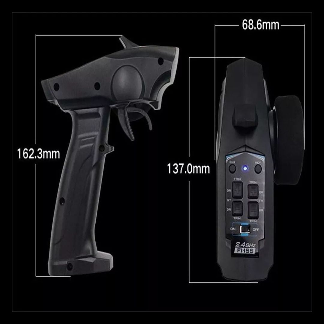 Turbo Racing 91803G-VT RC 2.4GHz 4CH Radio Transmitter Remote Controller