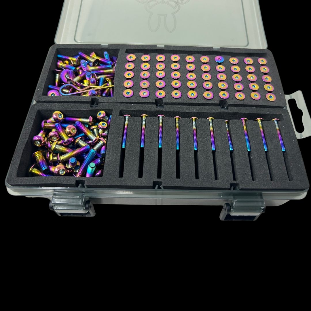Complete Titanium Heat Treated Bolt kit