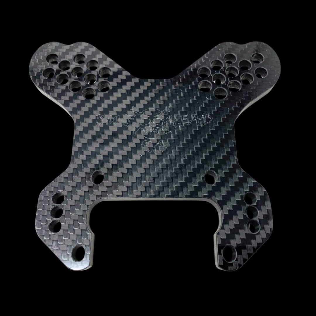 BONEHEAD Carbon Losi 5T & 5ive 2.0 Shock Tower Set