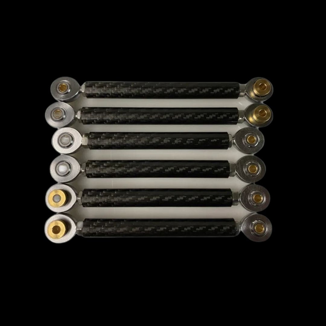 Bonehead Carbon Fibre Losi 5T & 5ive 2.0 Complete Turnbuckle Set