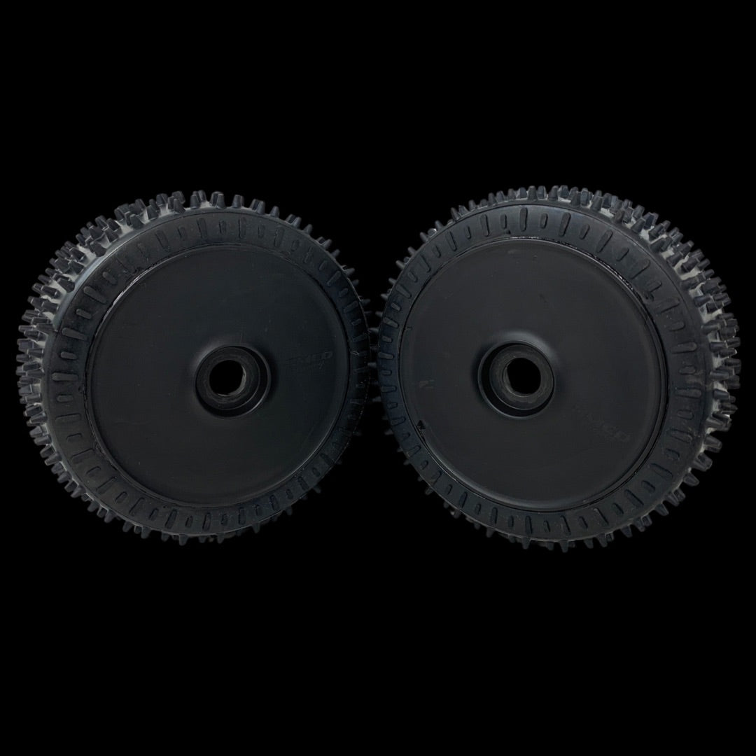 (HD glued) MCD 180mm Astro Max Hard Compound Tyres on Disc Wheels (One pair)