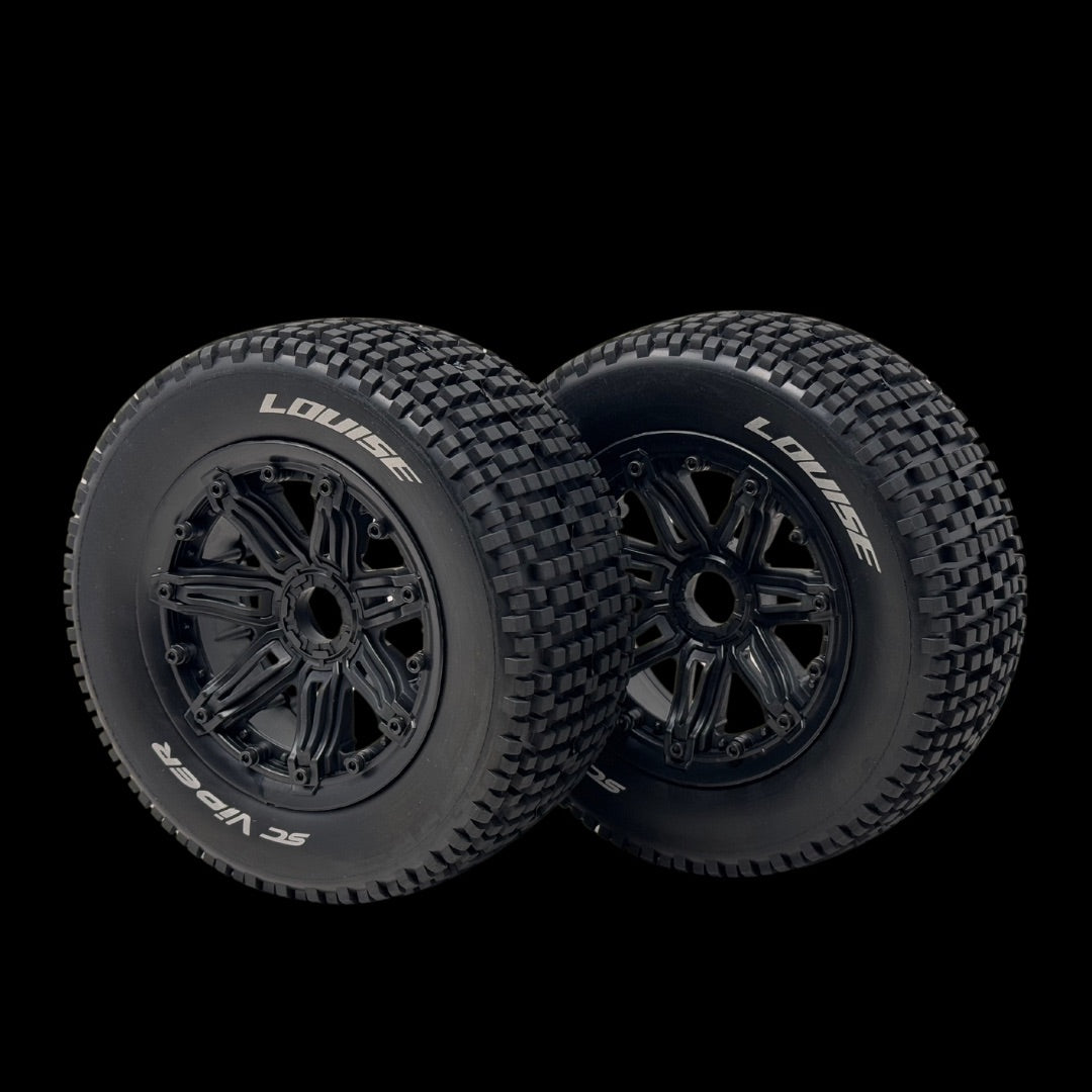 Louise RC 5th Scale 186mm Viper 24mm Hex Wheels/Tyres L-T3294B