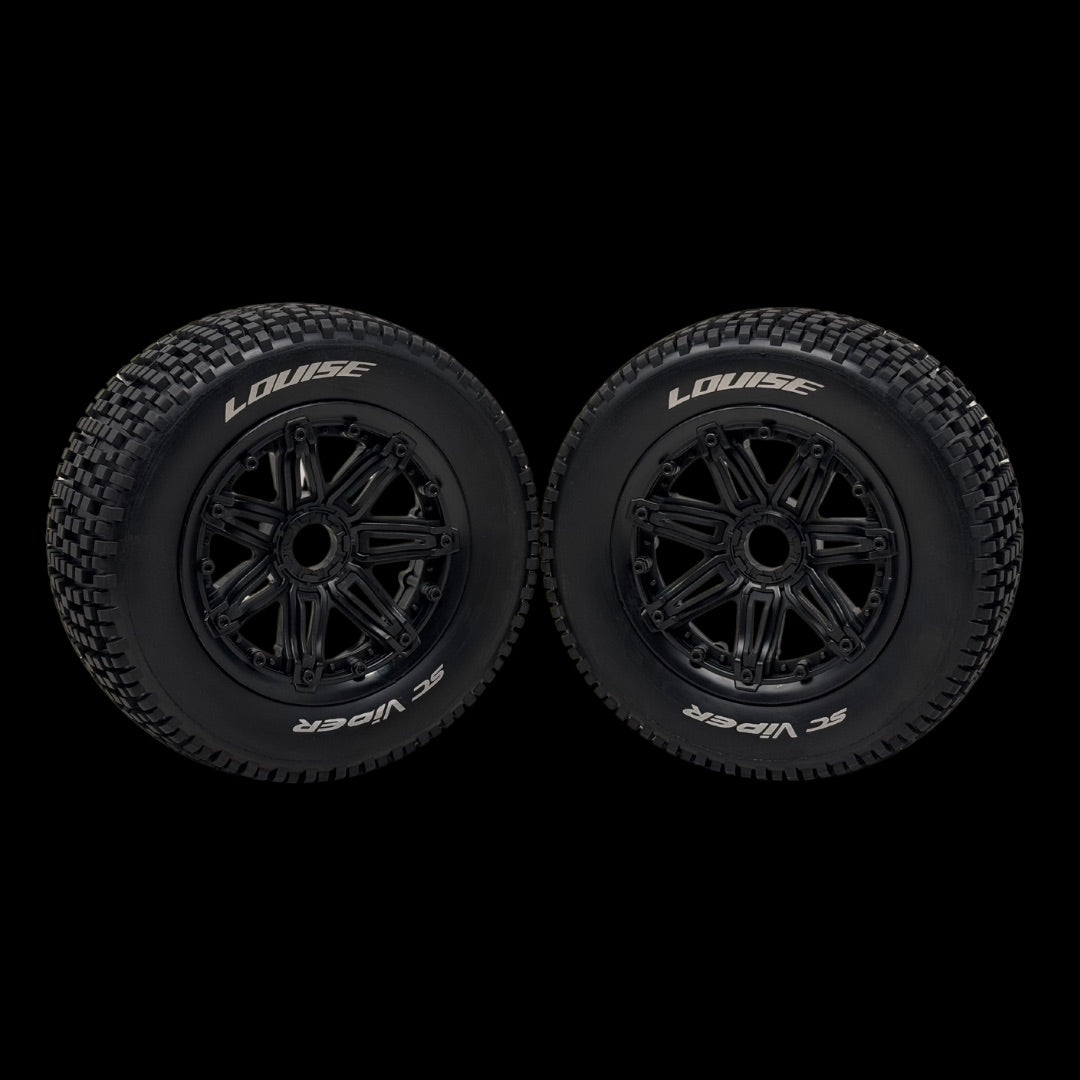 Louise RC 5th Scale 186mm Viper 24mm Hex Wheels/Tyres L-T3294B