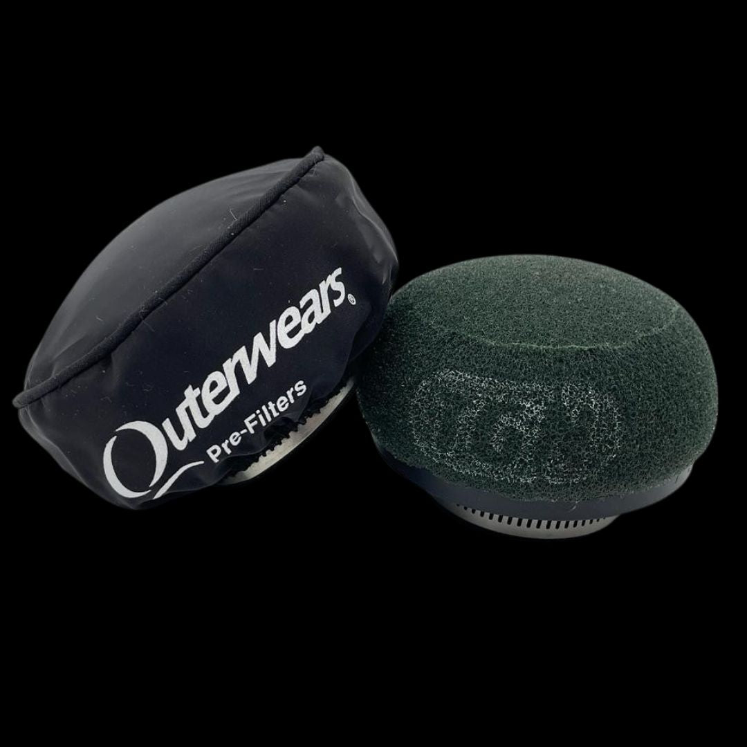 OUTERWEARS Air Pre-filter for Dome Style- Black