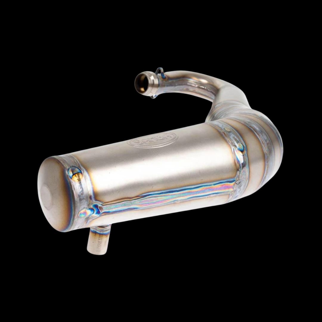 SAMBA TITANIUM Losi 5T & 5ive 2.0 "BIG BELLY" Tuned Exhaust pipe