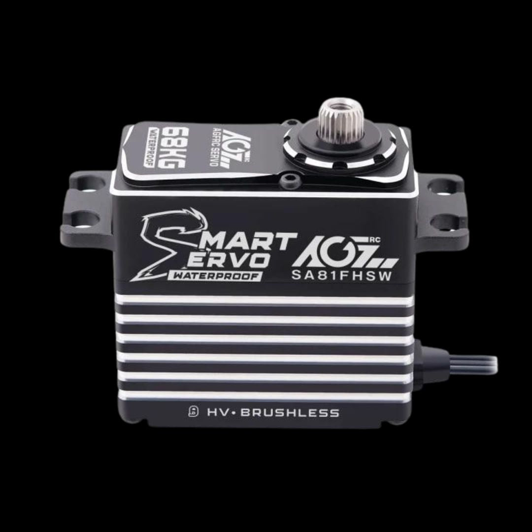 AGFRC Brushless 4-pole 68kg Billet Servo - SA81FHSW