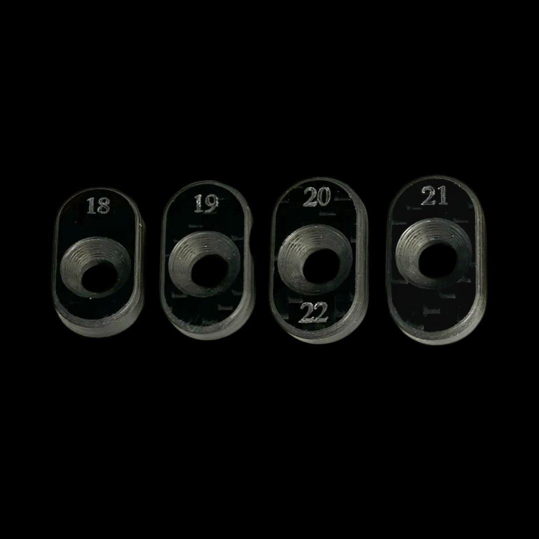 Bonehead Carbon Losi 5ive T V1 Upgraded Engine Mesh Chassis Spacers