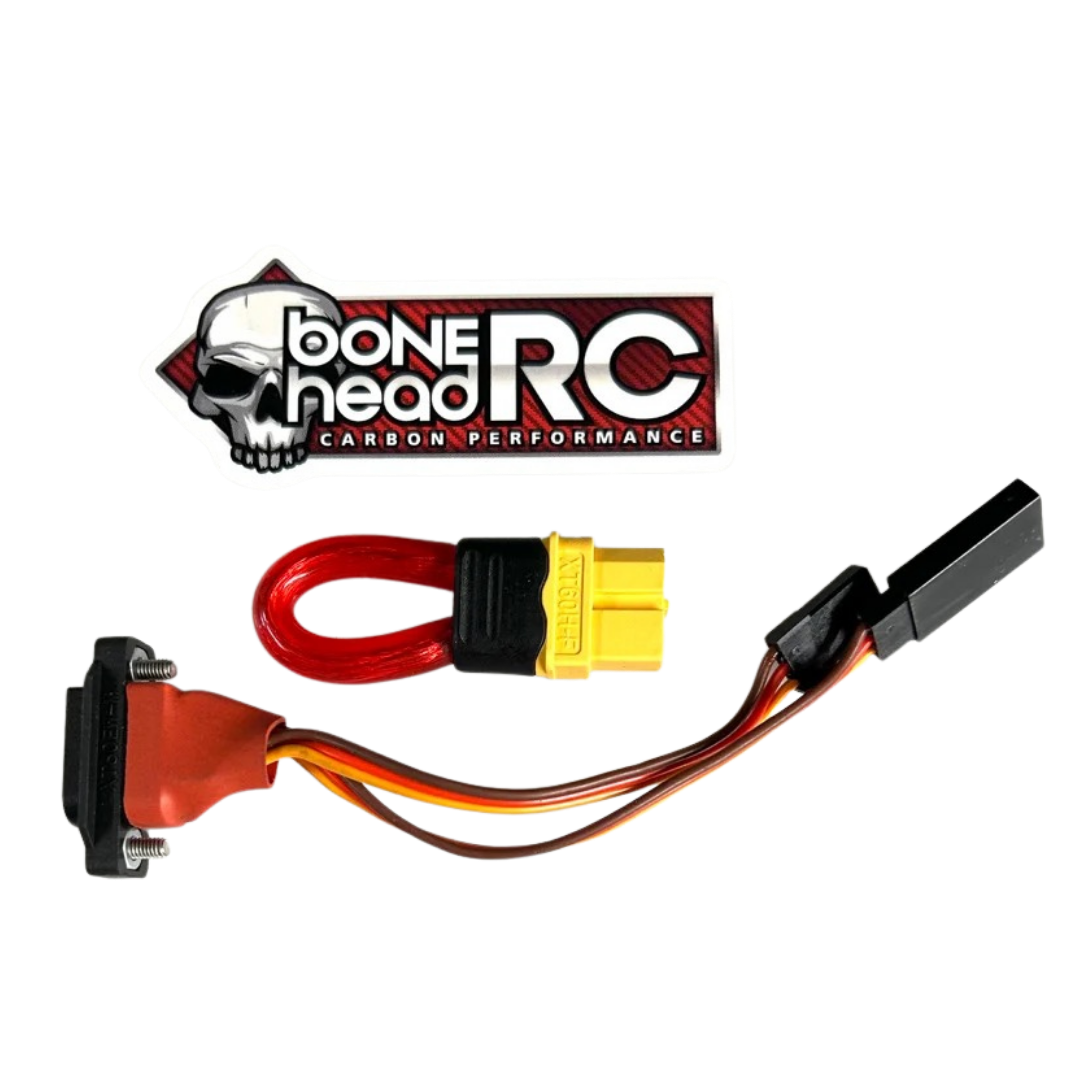 Bonehead RC XT60 Upgrade Switch Eliminator kit