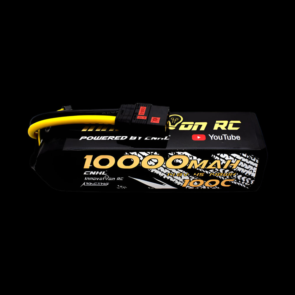 CNHL Racing Series 10000mAh 14.8V 4S 100C Lipo Battery with QS8 Plug