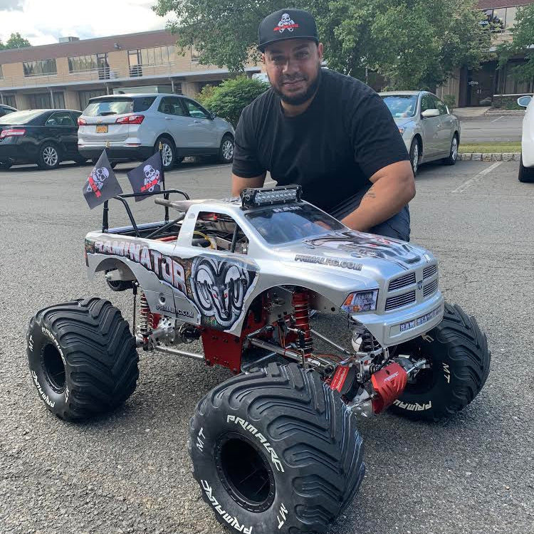 TAYLOR 50GT V2 RC Engine for Primal RC Monster Trucks Complete Package