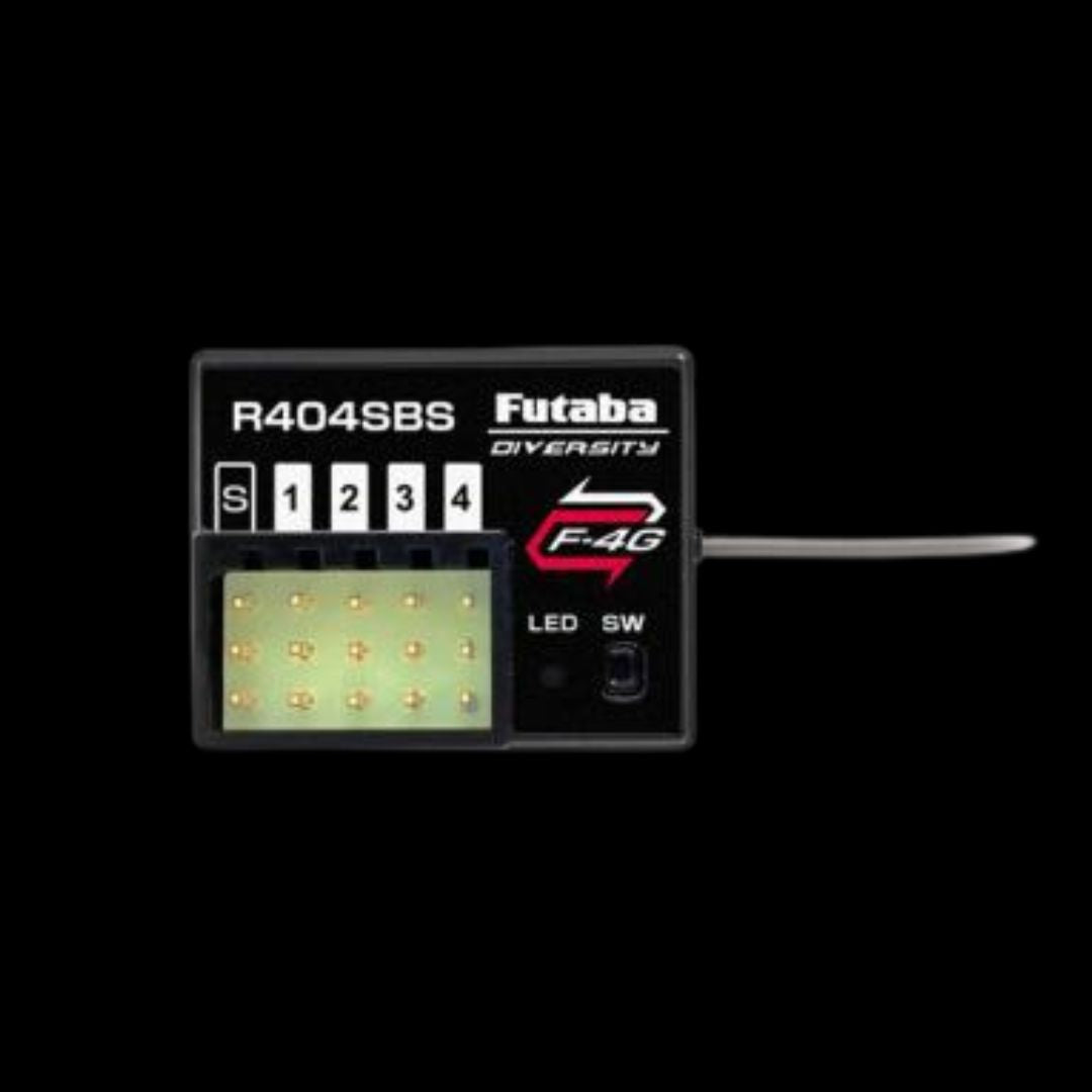 Futaba R404SBS F-4G 4 Channel S.BUS2 Telemetry Receiver