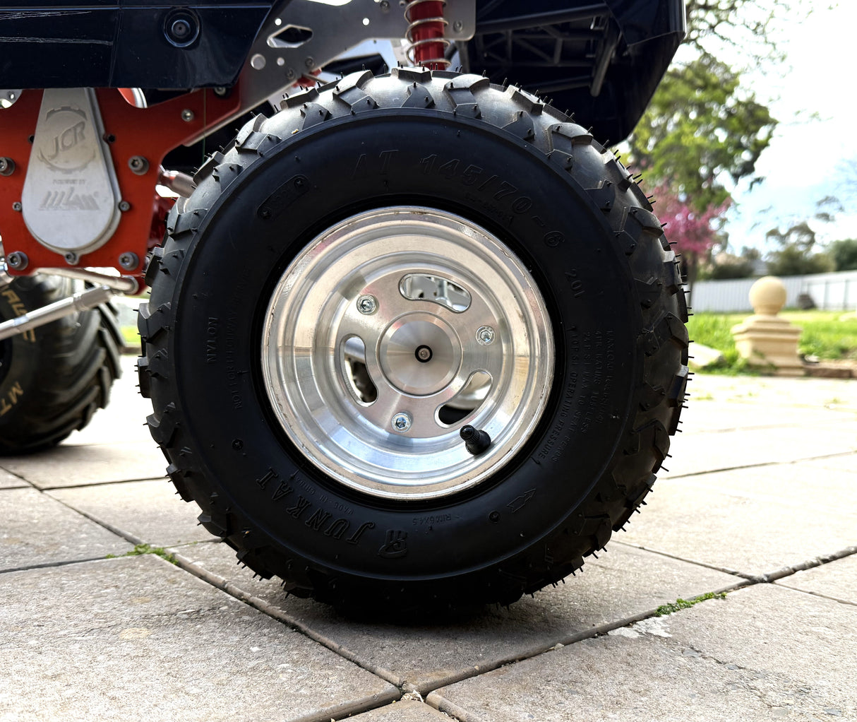 Johnny Crash Primal Monster Truck ATV Wheel Hubs