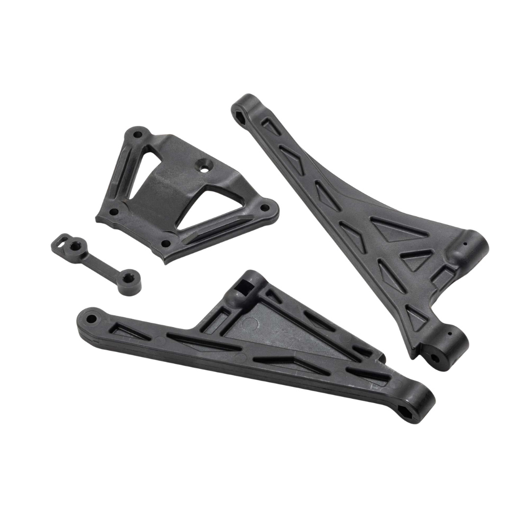 Losi 5IVE-T 3.0 front and rear chassis brace and spacer set, LOS-4153