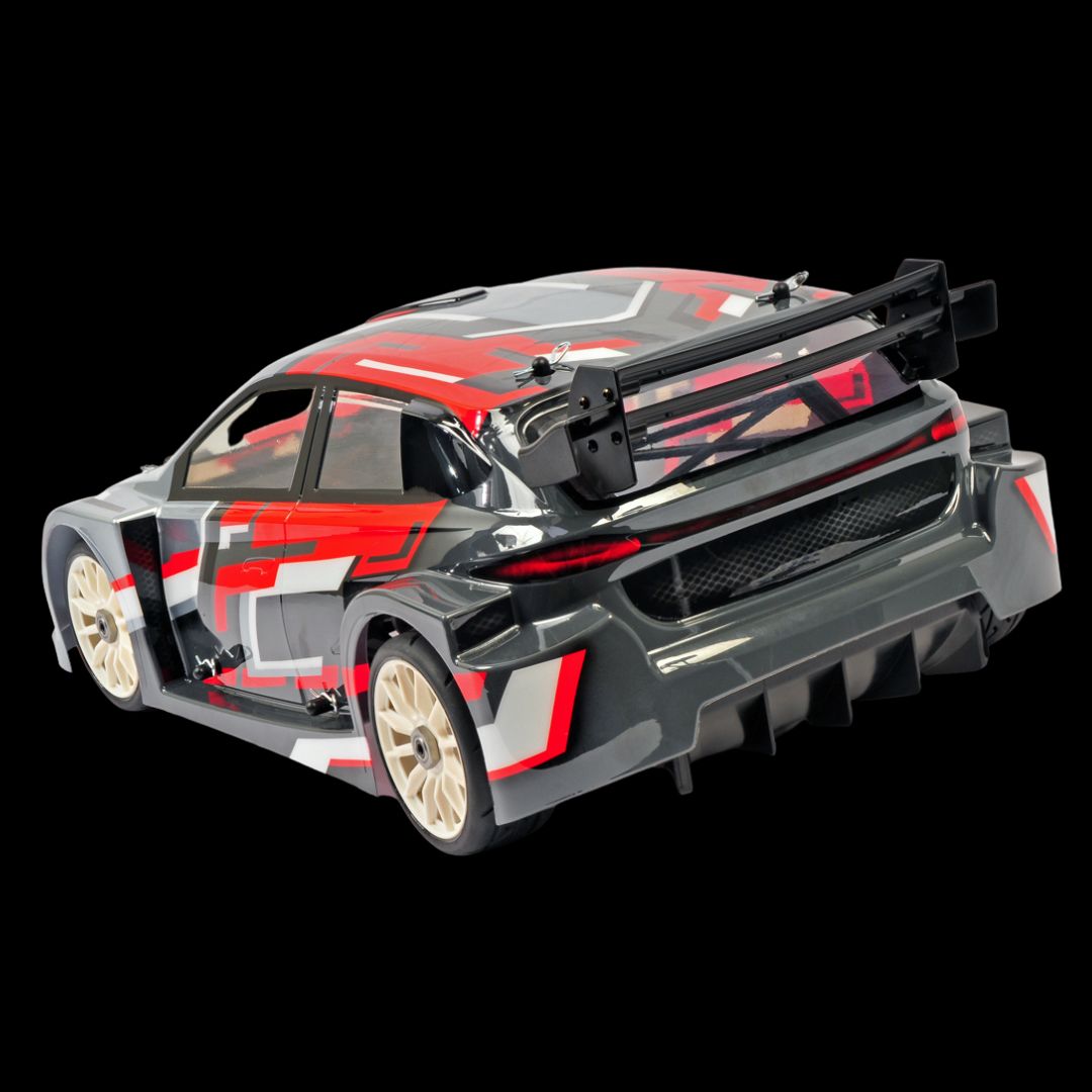 MCD OCTO X shown with rally hatchback body