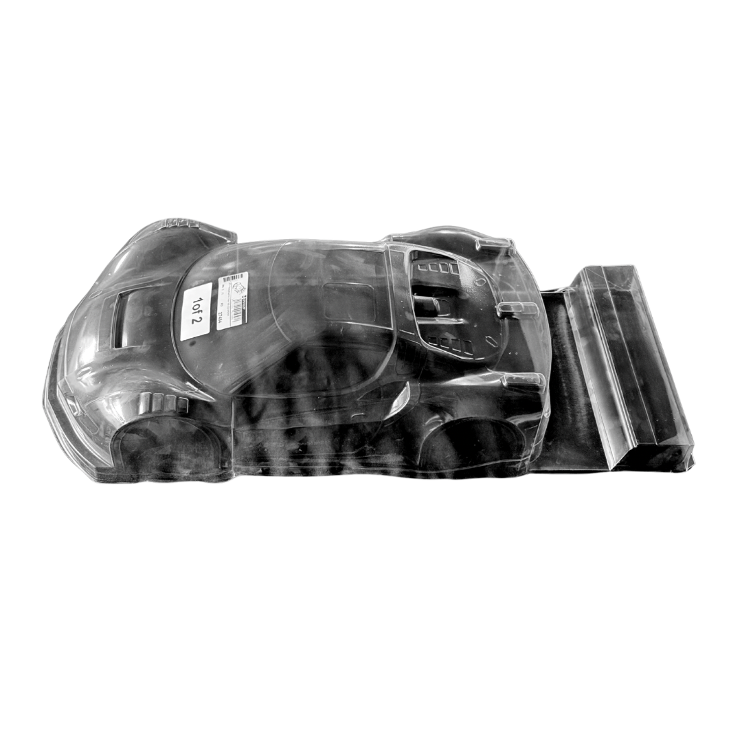 MCD GT-F clear body shell kit side view - 575102P