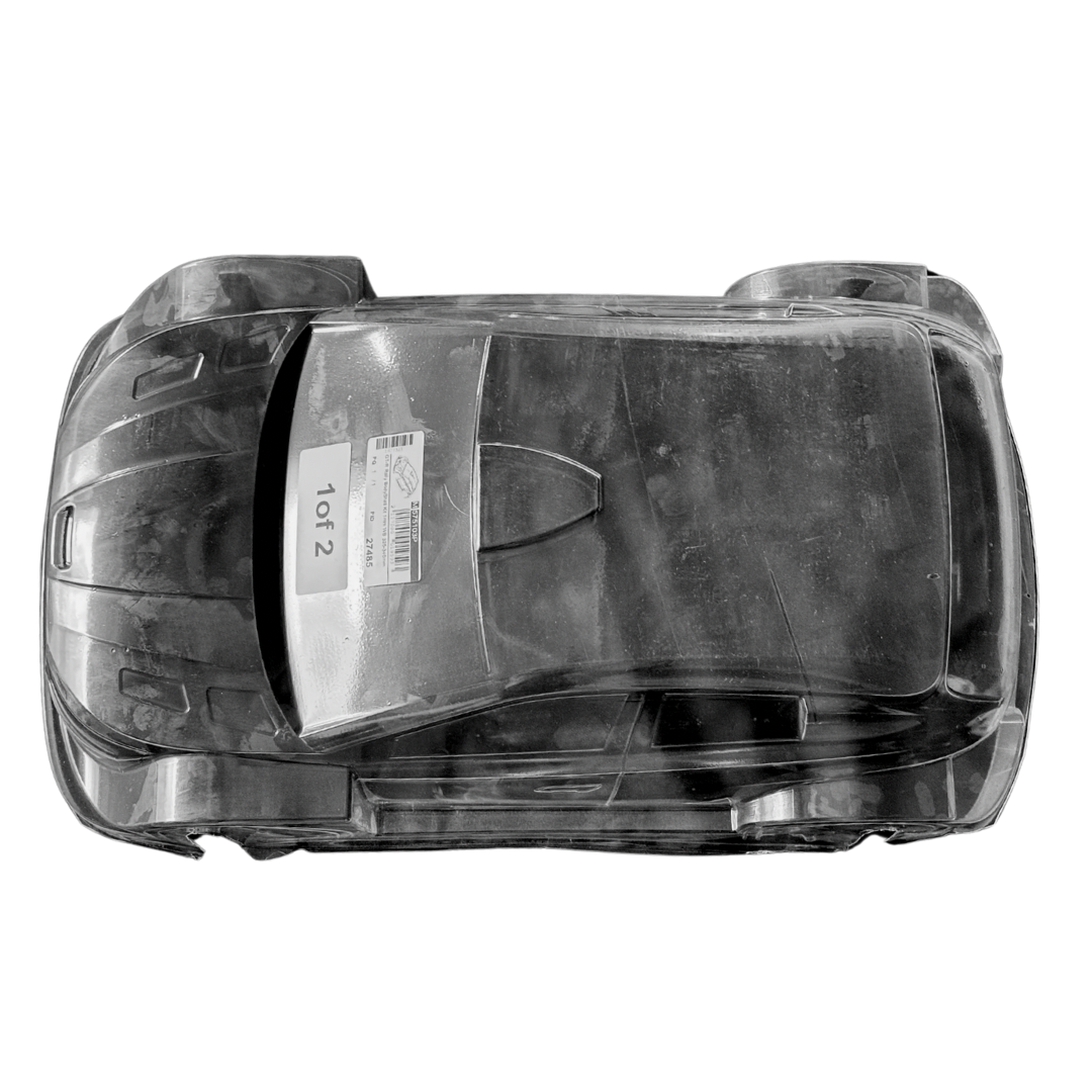 MCD GT-R Rally clear body shell kit 1mm 325-340mm wheelbase - 575103P