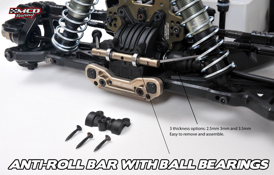 MCD RR5 Anti roll bar with ball bearing movement