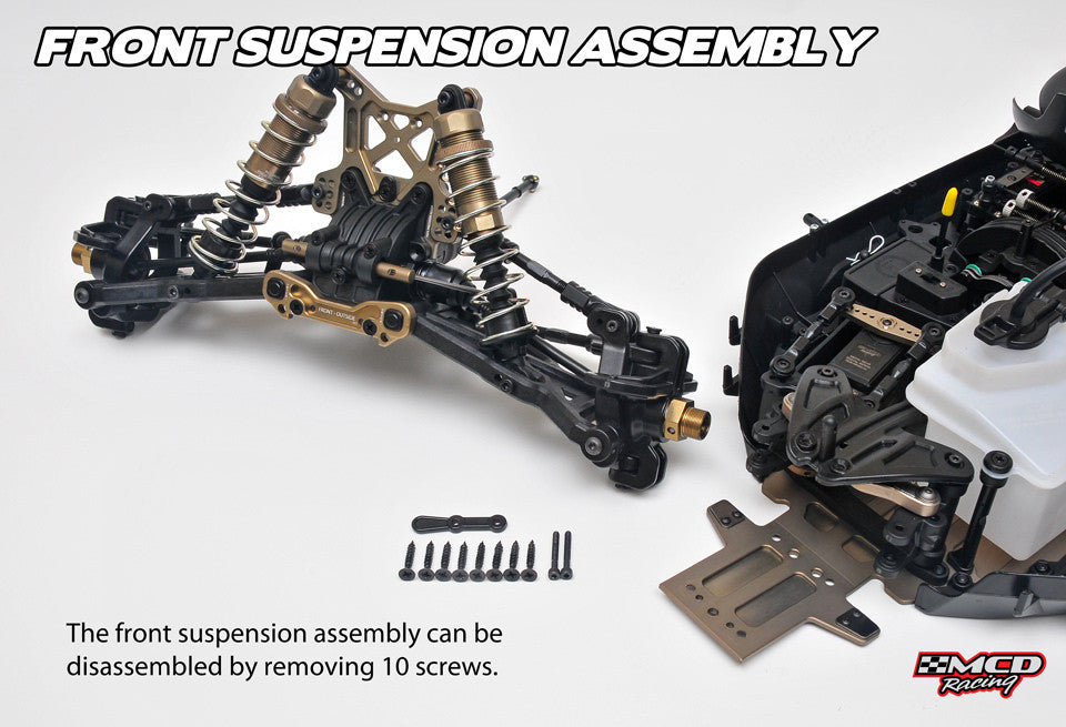 MCD RR5 Removable suspension for tuning