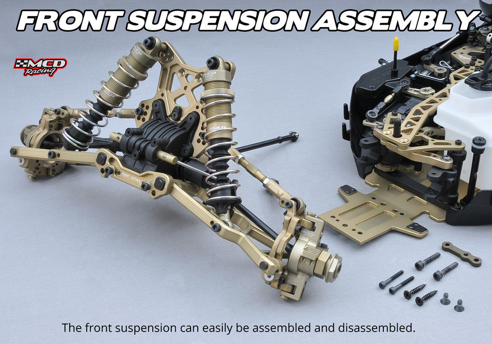 MCD RR5 Ultimate all alloy front suspension
