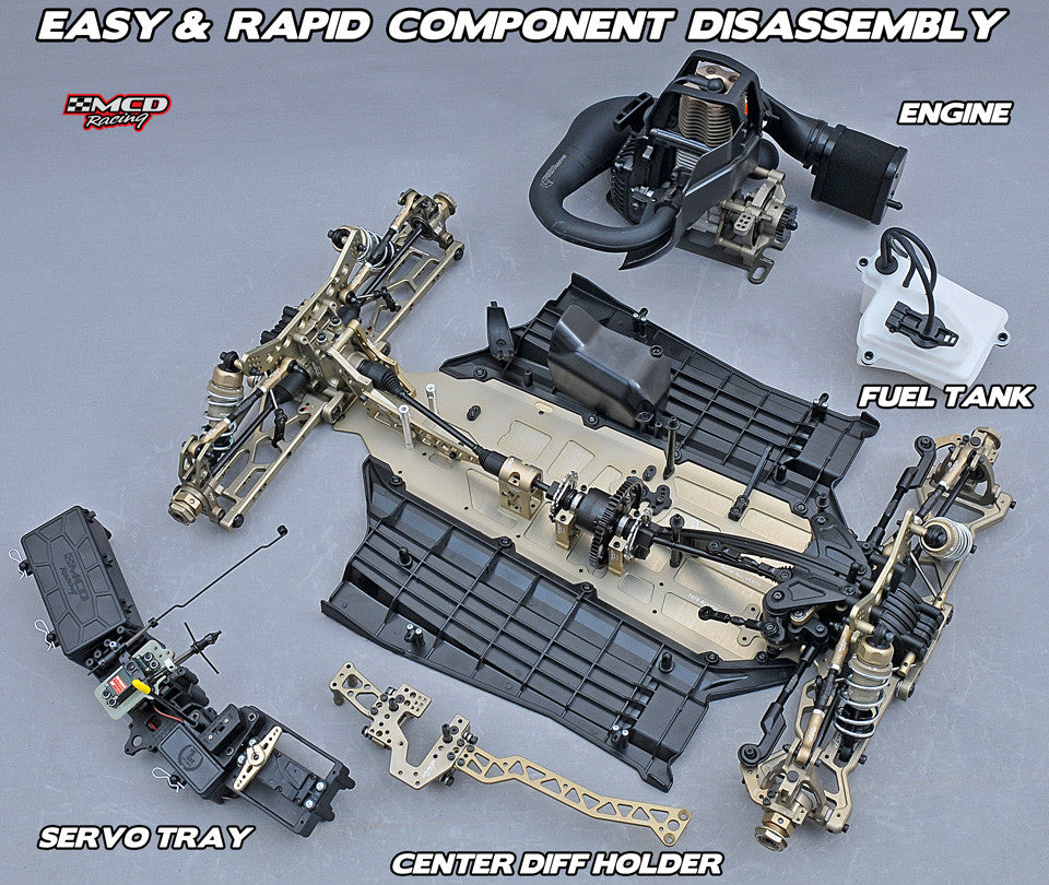 MCD XR5 FTR Modular assembly for easy work