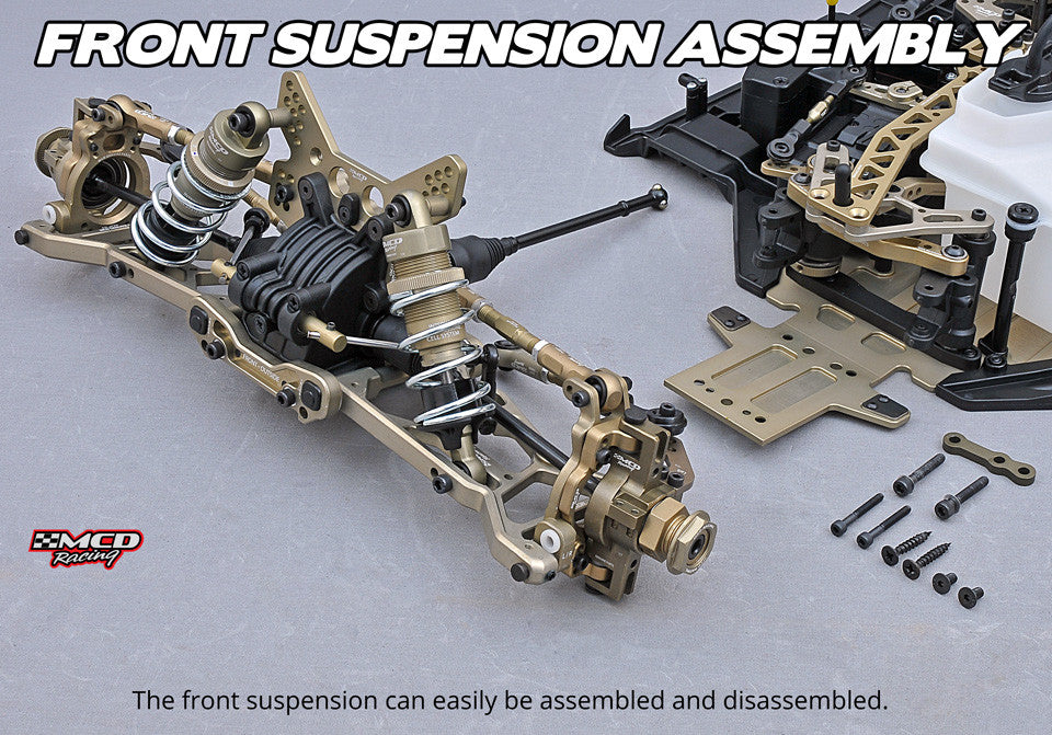 MCD Racing Front Suspension and tuning options