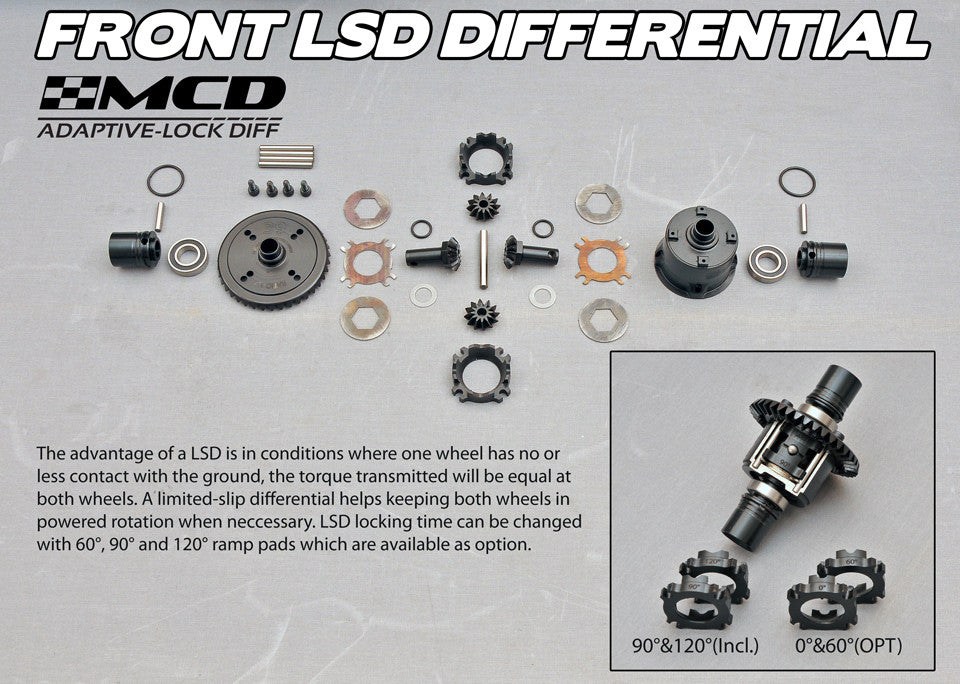 MCD XS5 front limited slip differential