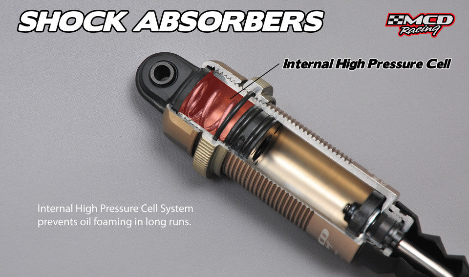 MCD W5 shock absorber with high pressure cell