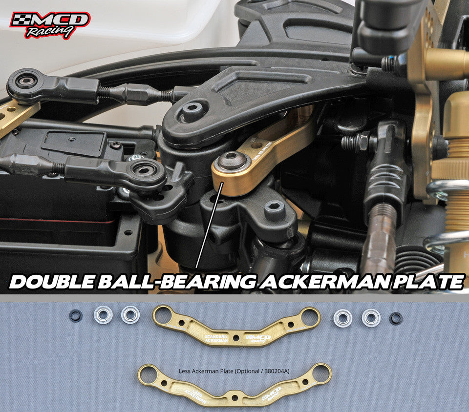 MCD XR5 Steering Ackerman with ball bearing support
