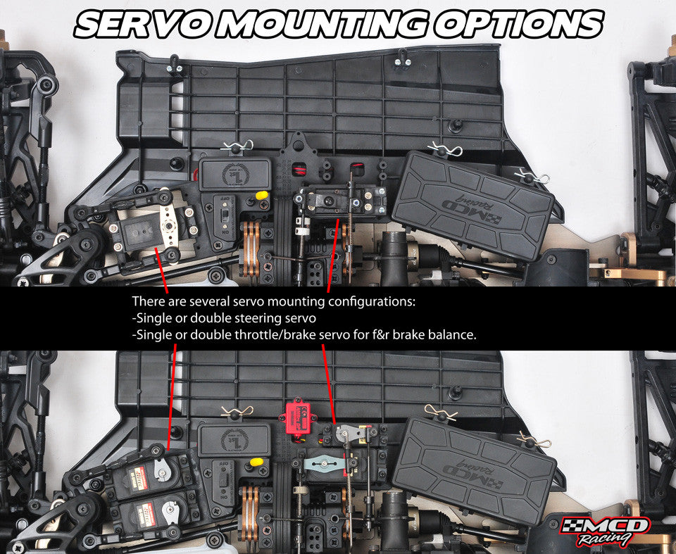 MCD XS5 radio tray with options