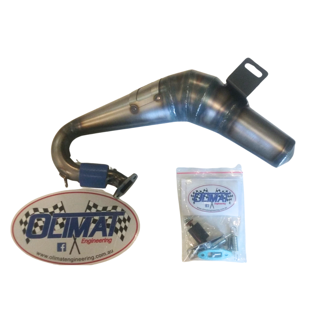OLIMAT Losi 5T & 5ive 2.0 Silenced Exhaust Pipe