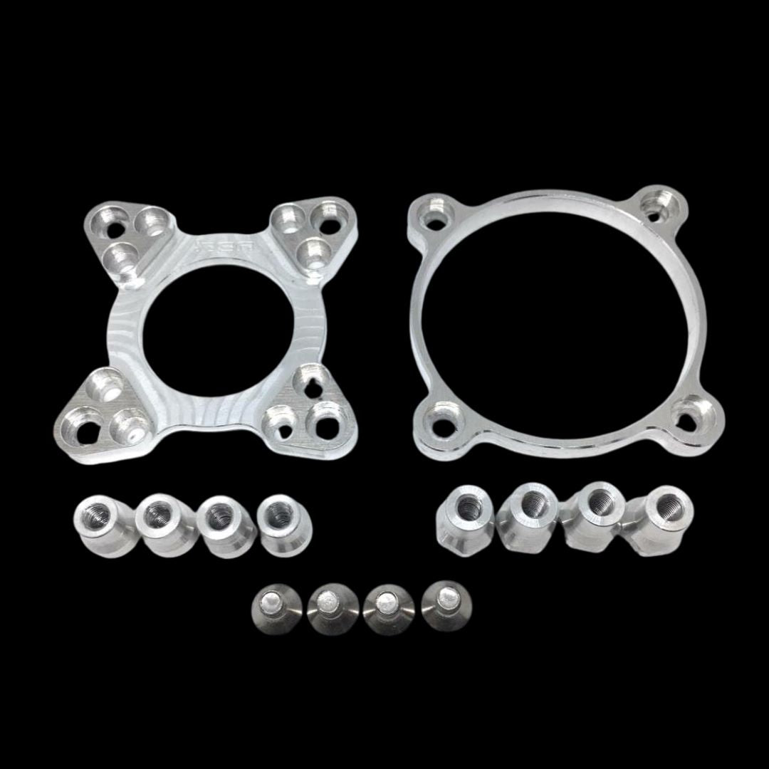 KCR BILLET Vented universal clutch housing