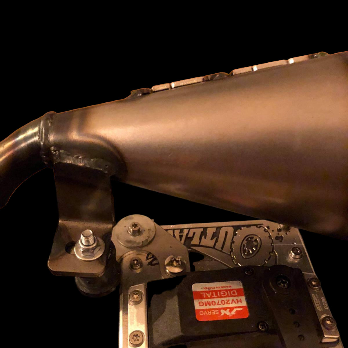 TAYLOR Zenoah/Rovan BAJA 5B Side Pipe for 32-39cc