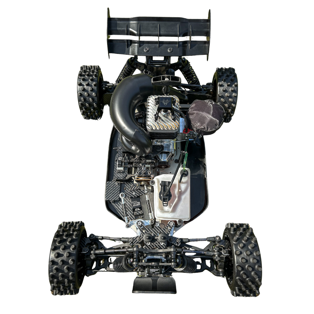 Taylor 195mm Super Spike Wheel Tyres Pre-Mounted 24mm hex (2pcs)