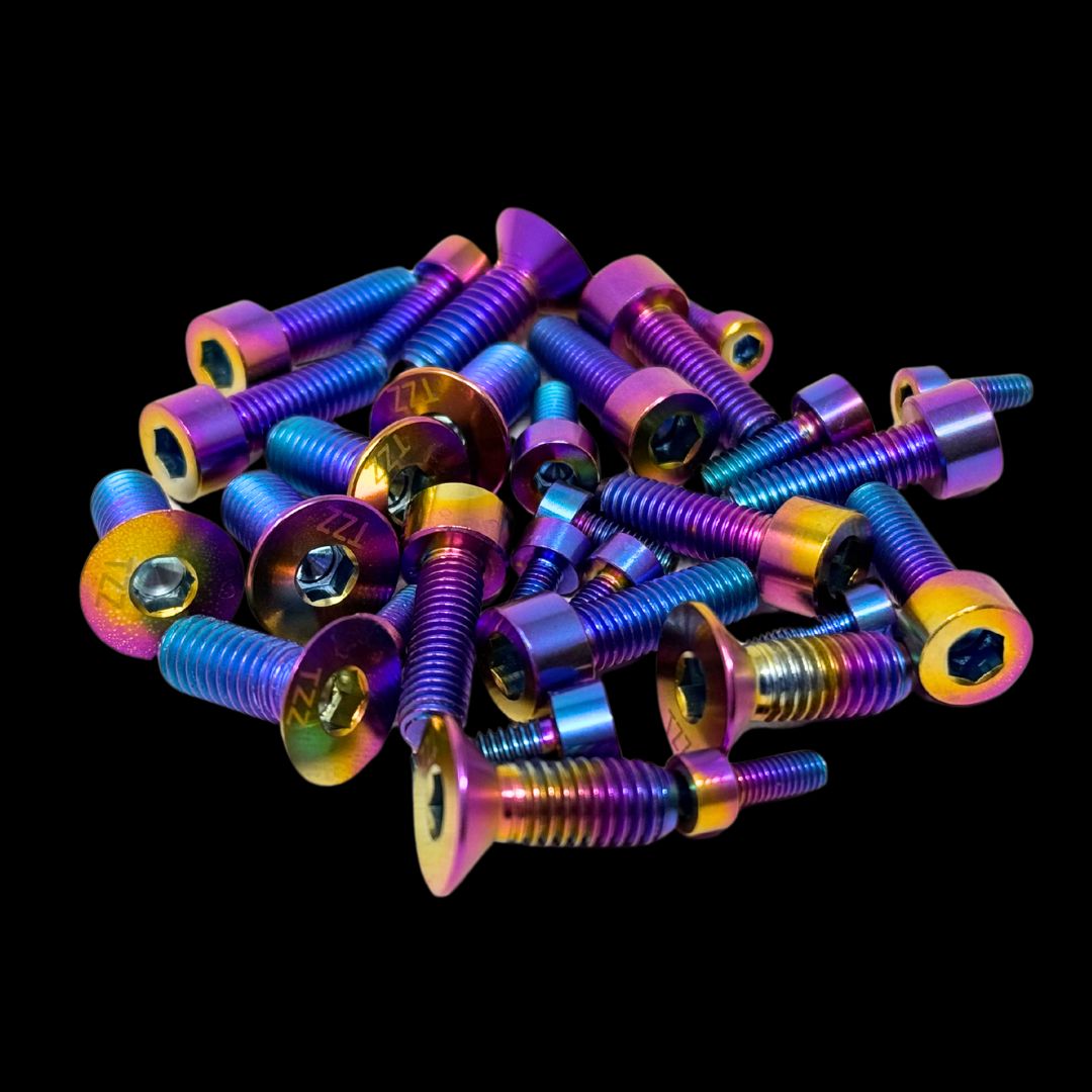 TZZ Titanium alloy screws for Taylor Billet Diff housings LOSI 5T, 5B & 2.0