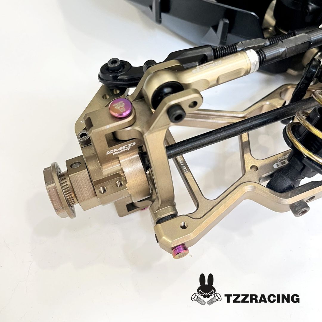 TZZ MCD Titanium Alloy Front Hub Pin lightweight (4)