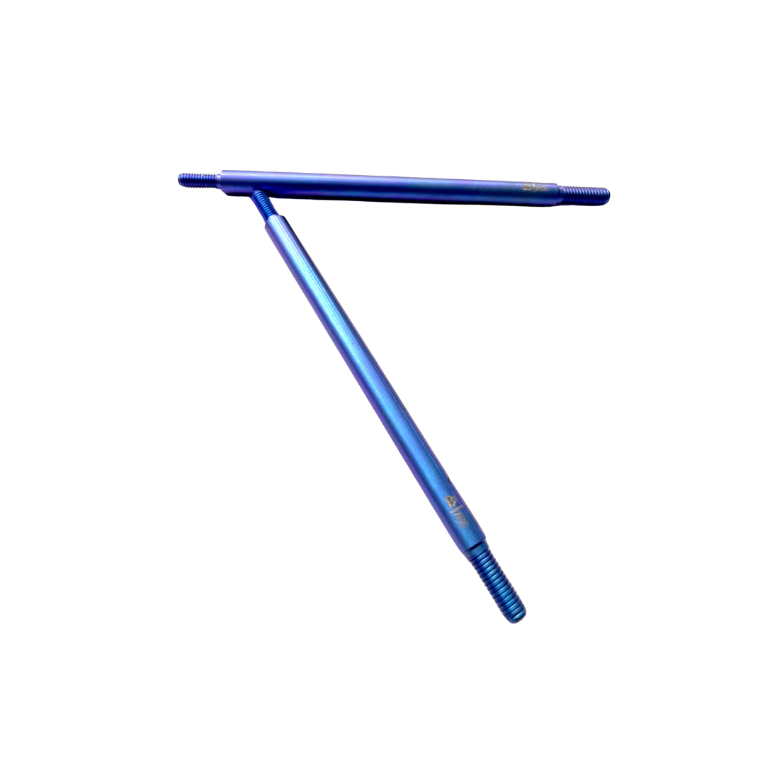 TZZ MCD Titanium Alloy Rear Shock Absorber Shaft (2) (64mm)