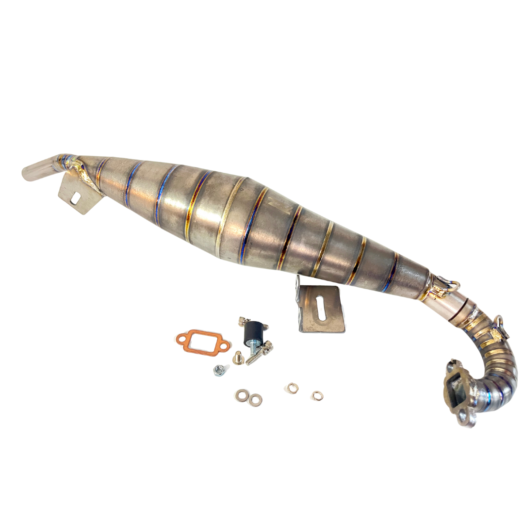 TZZ RACING Titanium Baja 5B 29-39cc Side Exhaust Pipe