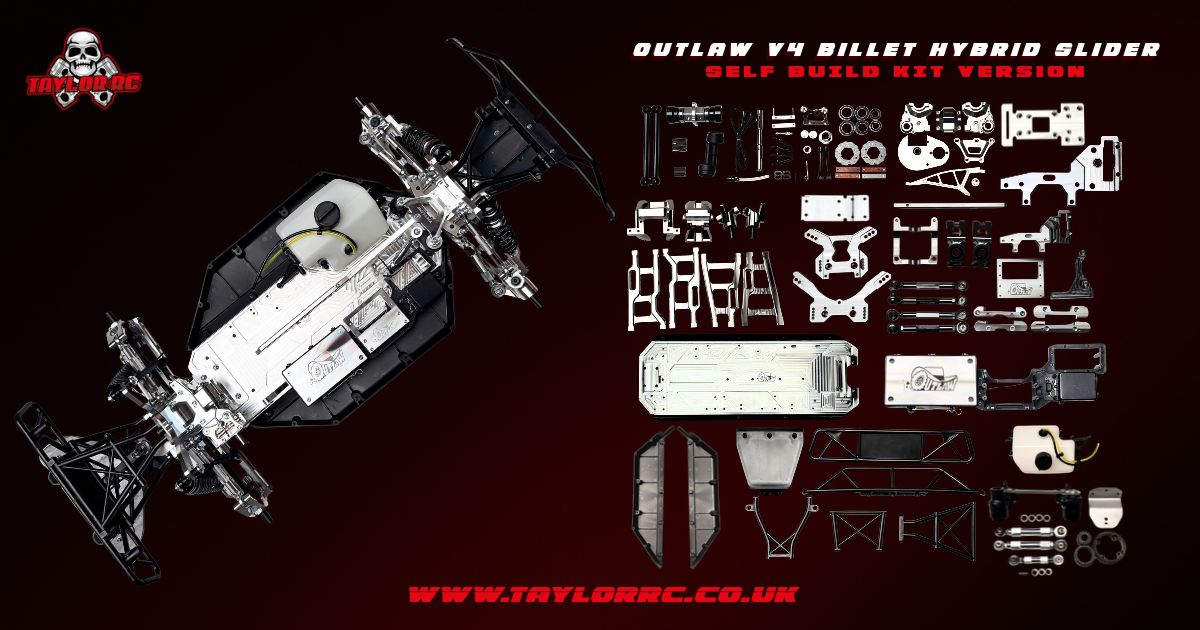 Outlaw V4 Billet Hybrid Slider - SELF BUILD KIT Version