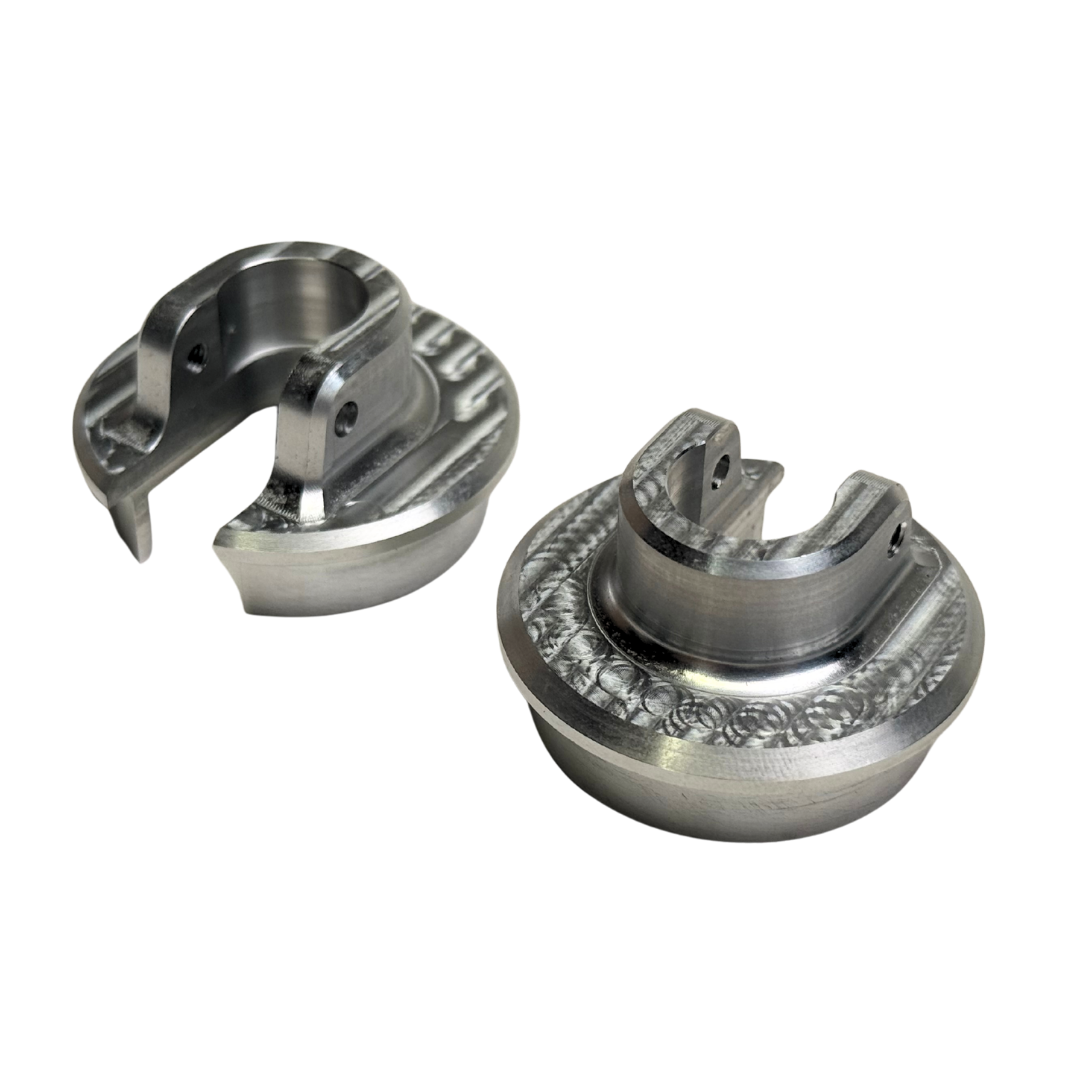 Billet CNC Machined Shock Perches for Kraken RC Losi 5IVE Big Bore Shocks
