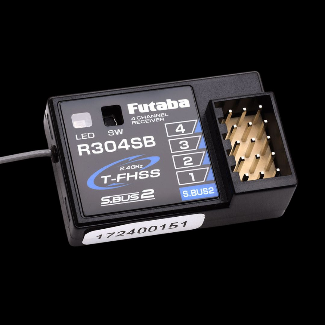 Futaba R304SB 4ch Rx with Telemetry T-FHSS (S-Bus) (HV) 2.4GHz