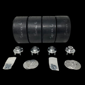 LOSI / VEKTA BRP 7"x 3" racing slicks - complete kit