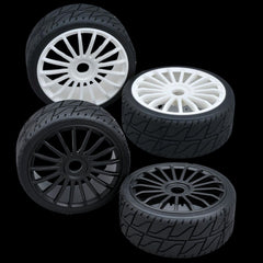 MCD Tyre 180 mm Asphalt + Wheels  (One pair)
