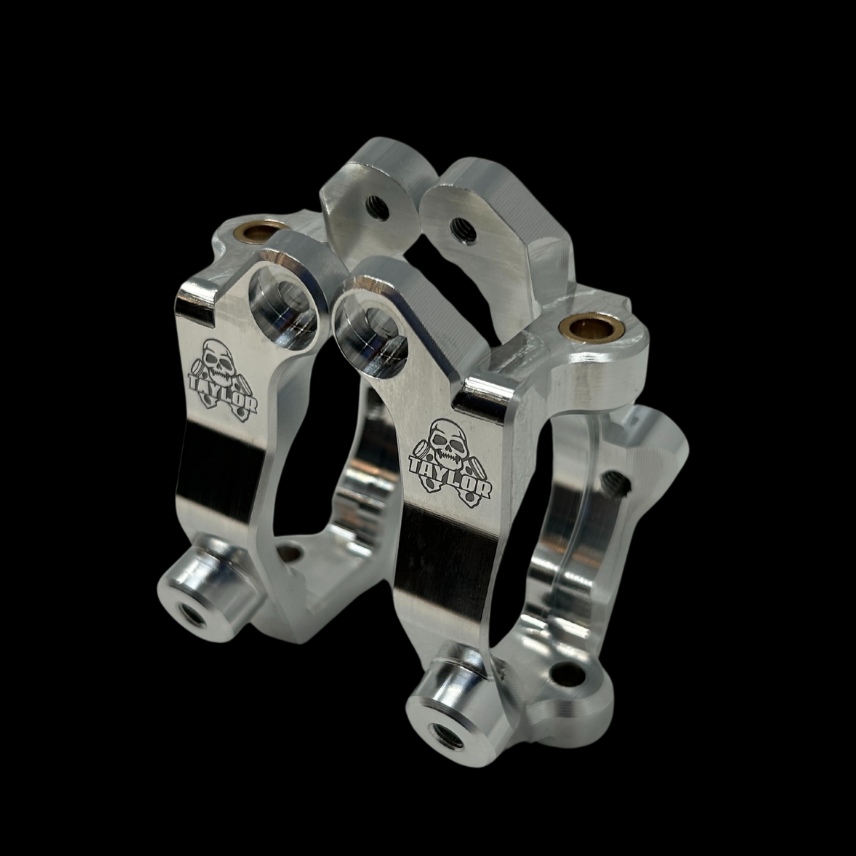 Taylor 7075 Billet Front 15 Deg Spindle Carrier set - All Losi 5IVE
