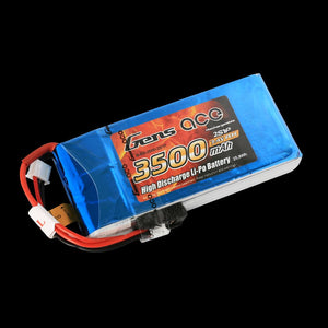 Gens Ace LiPo 2S 7.4V 3500mah Rx Battery (also Futaba TX)