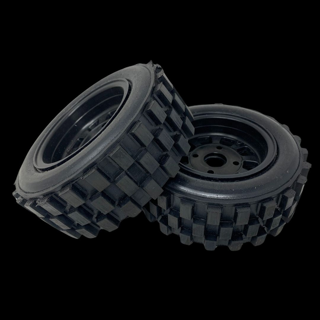 BRP 2" wide knobby tyres - one pair