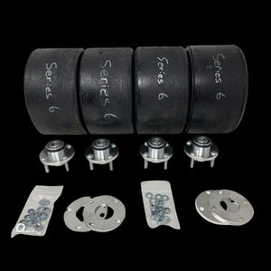 LOSI / VEKTA BRP 6" wide x 3" tall slicks - complete kit