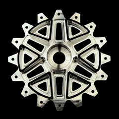 (New Old stock) Genesis 3D 24mm Raw Silver Wheel insert (1pc)