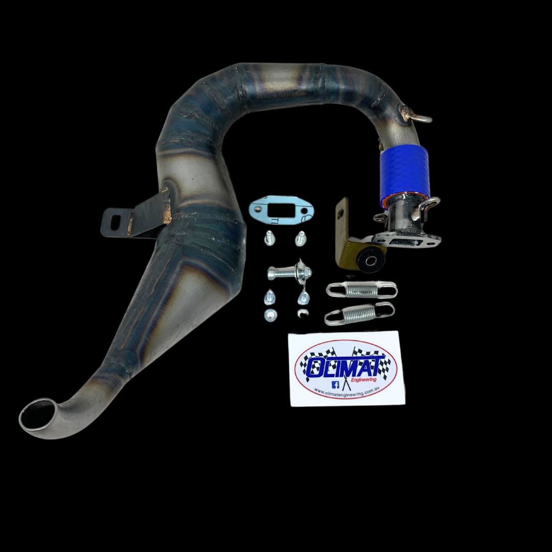 OLIMAT LOSI DBXL 2.0 Exhaust (32-38cc design)- Non Silenced